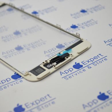 Скло дисплея iPhone 7 Plus з рамкою,OCA та сіточкою спікера White Original