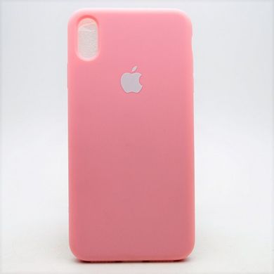 Матовий чохол New Silicon Cover для iPhone XS Max 6.5" Pink (C)