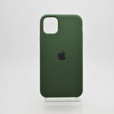 Чехол накладка Silicon Case для iPhone 11 Dark Khaki