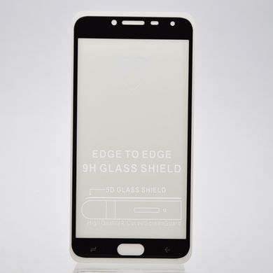 Захисне скло Full Screen Full Glue 2.5D для Samsung J400 Galaxy J4 (2018) Black тех. пакет