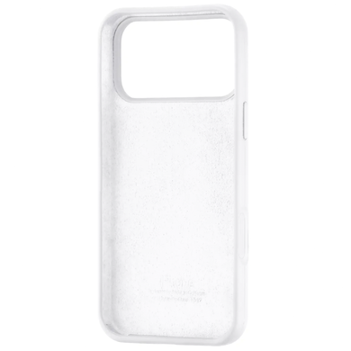 Чехол накладка Silicon Case Full Cover для Apple iPhone 17 Pro White