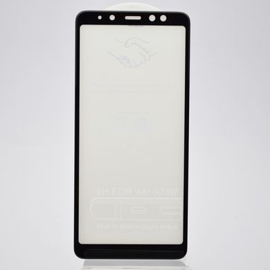 Защитное стекло 5D для Samsung A730F Galaxy A8 Plus (2018) (0.33mm) Black тех. пакет