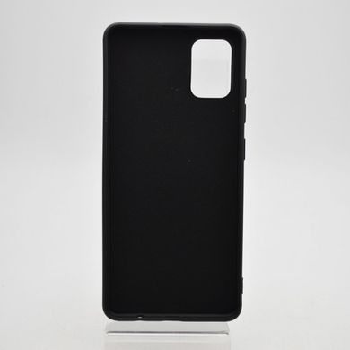 Чехол накладка Full Silicon Cover для Samsung A515 Galaxy A51 Black