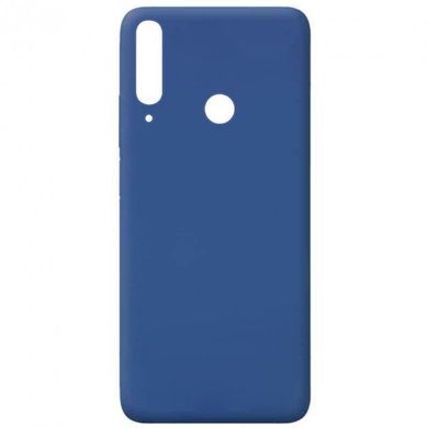 Чехол накладка Full Silicon Cover for for Huawei Y6P Blue