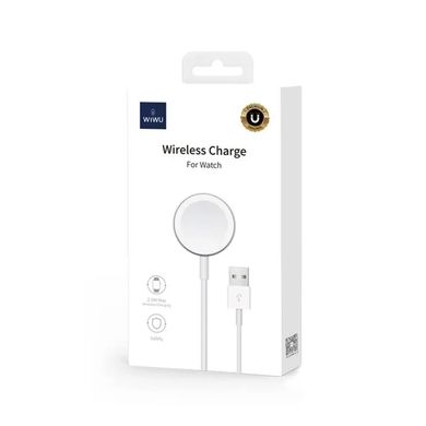 Беспроводная зарядка Apple Watch WiWu M7 White