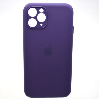 Силіконовий чохол накладка Silicon Case Full Camera для iPhone 11 Pro Amethyst
