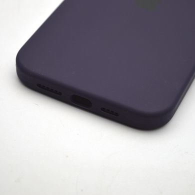 Чехол накладка Silicon Case Full camera для iPhone 12 Pro Max Elderberry