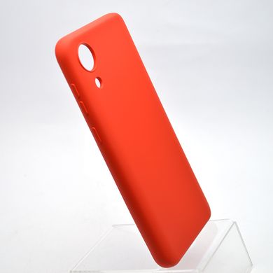Чохол накладка Silicon Case Full Camera для Samsung A032 Galaxy A03 Core Red