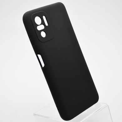 Чохол накладка Silicon Case Full Camera для Xiaomi Redmi Note 10/Redmi Note 10s Black/Чорний