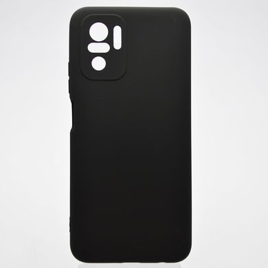 Чохол накладка Silicon Case Full Camera для Xiaomi Redmi Note 10/Redmi Note 10s Black/Чорний