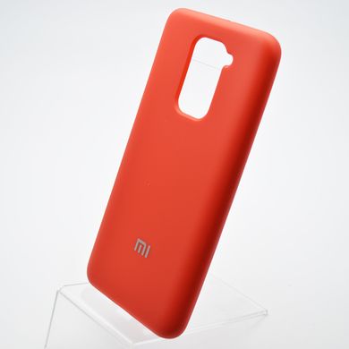 Чохол накладка Silicon Case Full Protective для Xiaomi Redmi Note 9 Red/Червоний