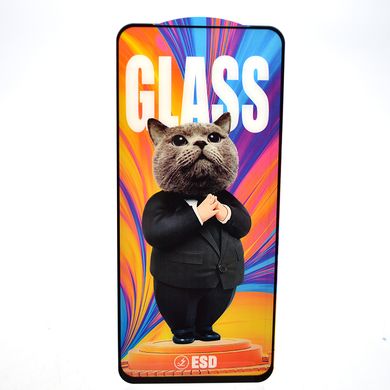Защитное стекло Mr.Cat Anti-Static для Xiaomi Redmi Note 12T Pro Black