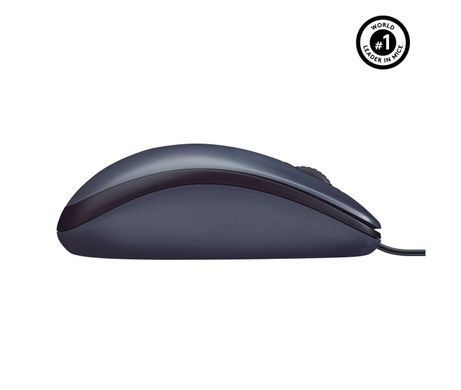 Мышка проводная Logitech B100 Black (910-003357)