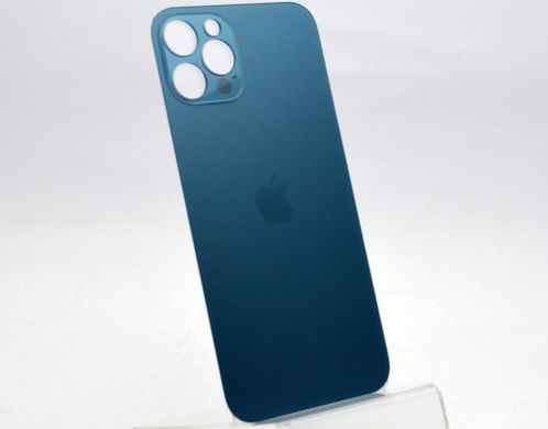 Задня кришка Apple iPhone 12 Pro Pacific Blue HC (з великим отвором під камеру)