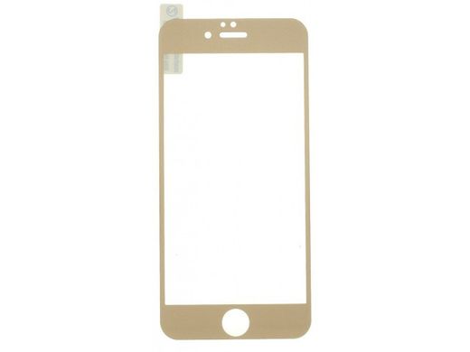 Защитное стекло Remax Full Cover на iPhone 6 Gold