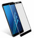 Защитное стекло Full Screen Full Glue 2.5D for Samsung A730 Galaxy A8 Plus (2018) Black тех. пакет