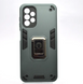 Чехол противоударный Armor Case Warriors Full Camera с кольцом Samsung A135 Galaxy A13 Зеленый