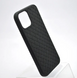 Чехол накладка Weaving для iPhone 12 Pro Max Черный