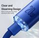 Кабель Baseus Crystal Shine Series Type-c to Lightning 20W 1.2M Blue CAJY000005