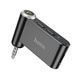 Автомобильный AUX адаптер Bluetooth Hoco E58 Black (Черный)