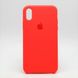 Чехол накладка Silicon Case for iPhone X/iPhone XS 5,8" Pink Orange (30) Copy