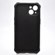 Чехол противоударный Armor Case Full Camera с кольцом для iPhone 13 Черный
