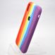 Чехол с радужным дизайном Silicon Case Rainbow Full Camera для iPhone Xr №7