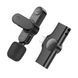 Безпровідний петличний мікрофон Borofone BFK12 Lightning Black