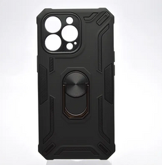 Чохол протиударний Armor Case Full Camera з кільцем для iPhone 13 Pro Чорний