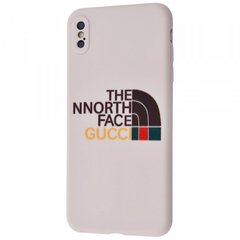 Чехол накладка Brand Picture Case (TPU) для iPhone X/iPhone Xs (the north face)