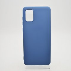 Чохол накладка Full Silicon Cover для Samsung A315 Galaxy A31 (2020) Blue