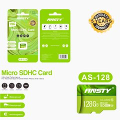 Карта памяти ANSTY AS-128 microSDXC 128GB Class 10 100MB/s no adapter