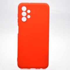 Чехол накладка Silicon Case Full Camera для Samsung A135 Galaxy A13 Red