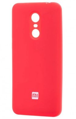 Чохол накладка Full Silicon Cover for Xiaomi Redmi 5 Red