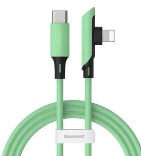 Кабель Baseus 18W Colourful Type C To Lightning Cable (1.2m) Green (CATLDC)