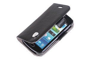 Чехол книжка Brum Premium C Samsung S7562 Black