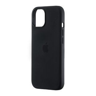 Силіконовий чохол Silicon Case with MagSafe Splash Screen для iPhone 15 Pro Black