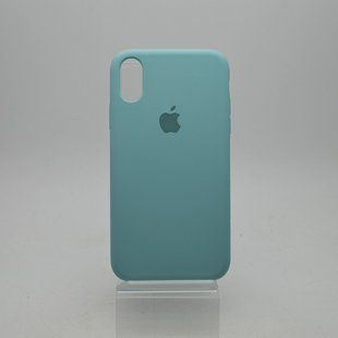 Чехол накладка Silicon Case для iPhone XR 6.1" Sea Blue (21) Copy