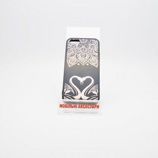 Чохол з малюнком (принтом) SWAN для iPhone 5/5S/5SE (Лебідь)