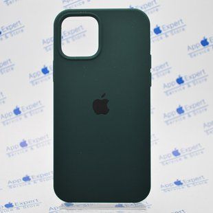 Чохол накладка Silicon Case для iPhone 12 Pro Max Forest green