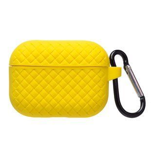 Чехол накладка Weaving для AirPods Pro Yellow, Жёлтый