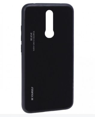 Скляний чохол Gradient Glass Case для Xiaomi Redmi 8 Black