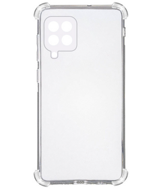 Силиконовый прозрачный чехол накладка TPU WXD Getman для Samsung M53 Galaxy M536 Transparent/Прозрачный