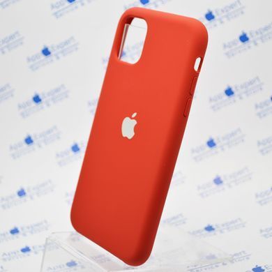 Чохол накладка Silicon Case для iPhone 11 Camellia white