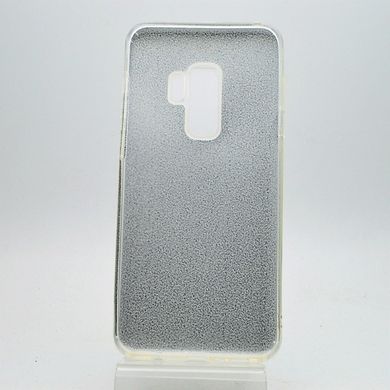 Чохол силіконовий з блискітками TWINS для Samsung G965 Galaxy S9 Plus Silver