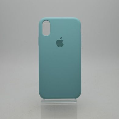 Чохол накладка Silicon Case для iPhone XR 6.1" Sea Blue (21) Copy
