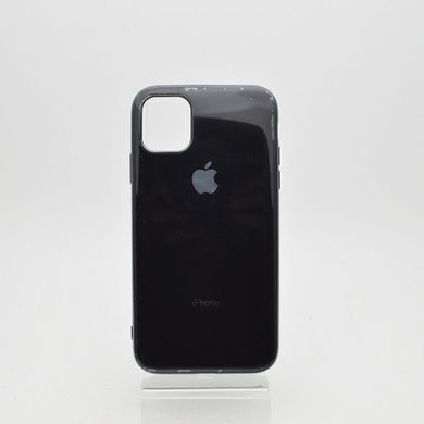 Чехол глянцевый с логотипом Glossy Silicon Case для iPhone 11 Pro Black