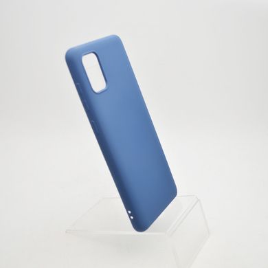 Чехол накладка Full Silicon Cover для Samsung A315 Galaxy A31 (2020) Blue