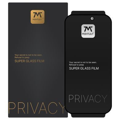 Защитное стекло Mohtuut Privacy Super Glass для iPhone 13 Pro Max/iPhone 14 Plus