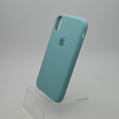 Чохол накладка Silicon Case для iPhone XR 6.1" Sea Blue (21) Copy